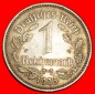 * OHNE HAKENKREUZ (1933-1939): DEUTSCHLAND ★ 1 MARK 1935A! 3...