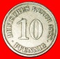 * ADLER (1873-1889): DEUTSCHLAND ★ 10 PFENNIG 1888E SACHSEN!...