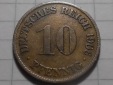 e.22 Kaiserreich 10 Pfennig 1906 D