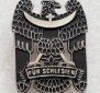 Militaria Anstecker Auszeichnung FÜR SCHLESIEN Schlesischer A...
