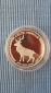 Tschad 2019 Celtic Animals Irish Red Deer Silber 1 oz