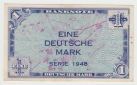 Ro. 233 b, 1 Deutsche Mark von 1948 mit B-Perforation, Ausgabe...