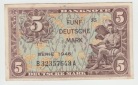 Ro. 236 a, 5 Deutsche Mark von 1948, Serie A, leicht gebraucht II