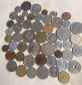 50 verschiedene Kleinmünzen, Exoten