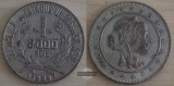 Brasilien  2000 Reis  1929  FM-Frankfurt Feingewicht: 4g