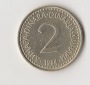 2 Dinara Jugoslawien 1984 (M972)