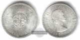 Kanada, 1 Dollar 1964  Quebec  FM-Frankfurt   Feinsilber: 18,66g