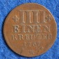 Pfalz-Birkenfeld-Zweibrücken, Christian IV., 1767, ¼ Kreuzer...