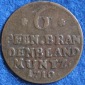 Brandenburg-Preussen, Friedrich I., 1710, 6 Pfennig #045