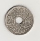 25 Centimes Frankreich 1939 (N005)