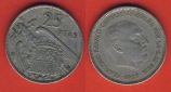 Spanien 25 Peseten 1957 ( * 59)