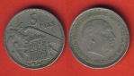 Spanien 5 Peseten 1957 ( * 59)