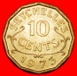 * GROSSBRITANNIEN (1953-1974): SEYCHELLEN★10 CENT 1973 STG E...