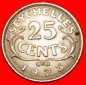 * GROSSBRITANNIEN (1953-1974): SEYCHELLEN★25 CENT 1973 STG E...