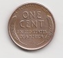 1 Cent USA 1957 ohne Münzzeichen  (N117)
