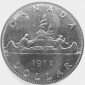 Kanada 1 Dollar 1972, Kanu, kein Silber