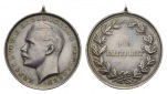 Hessen Medaille; versilbert u. gehenkelt o.J.; 14,23 g; Ø 33,...