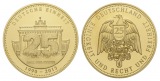 Medaille 2015; vergoldet; 25 Jahre Deutsche Einheit; 27 g; Ø ...
