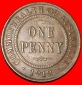 * GROSSBRITANNIEN STEMPEL: AUSTRALIEN ★ 1 PENNY 1919 PUNKT! ...