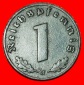 * DRITTES REICH (1933-1945): DEUTSCHLAND ★ 1 REICHSPFENNIG 1...