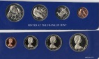 British Virgin Islands 1, 5, 10 und 25 Cents 1975 FM -PP- (K-N...