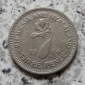 Rhodesien und Nasyland 3 Pence 1964