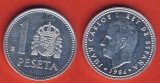 Spanien 1 Peseta 1986 Alu