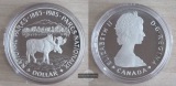 Kanada  1 Dollar 1985  National Parks  FM-Frankfurt  Feinsilbe...