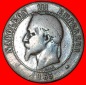 * NAPOLEON III (1852-1870): FRANKREICH ★ 10 CENTIME 1865A! ...