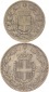 Italien, 1 Lira 1886, 2 Lire 1887, 2 Stck.