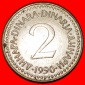 * KOMMUNISTISCHER STERN (1990-1992): JUGOSLAWIEN ★ 2 DINAR 1...