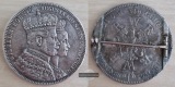 Preussen, Krönungs Thaler 1861  König Wilhelm und Königin A...