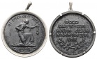Medaille 1916; In eiserner Zeit; Notmedaille; gehenkelt; 25,52...