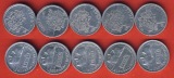 Spanien 5x 1 Peseta 1989,90,92,94 + 1998 Lot 2