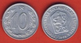 Tschechoslowakei 10 Haleru 1968