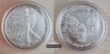 USA.   1 Dollar 1991 American Silver Eagle   FM-Frankfurt     ...