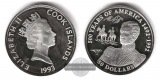 Cook Islands  50 Dollar 1993  FM-Frankfurt Feingewicht: 28,77g