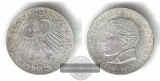 BRD  5 DM 1957 J Eichendorff   FM-Frankfurt  Feinsilber: 7g