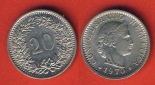 Schweiz 20 Rappen 1970