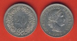 Schweiz 20 Rappen 1985