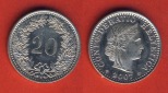 Schweiz 20 Rappen 2007 B