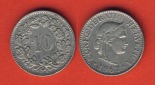 Schweiz 10 Rappen 1962 B