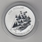 Cook Islands, 1 Dollar 2017, Typ II, Segelschiff Bounty, 1 unz...