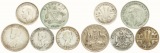 Australien: Kleines Lot von 5 Silbermünzen. Zusammen 9,64 gr....