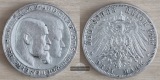 Dt. Kaiserreich. Württemberg, Wilhelm II. 3 Mark 1911 F Silb....