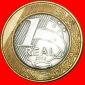 * BIMETALLISCH (2002-2023): BRASILIEN ★ 1 REAL 2010 KREUZ DE...