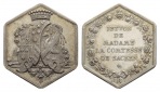 Medaille 1772; Ag; 13,8 g; B x H 32 x 36 mm