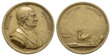 Medaille 1717; vergoldet; 45 g; Ø 52 mm