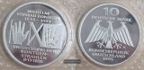 Deutschland 10 Mark  1995 150. Geburtstag von Wilhelm Röntgen...