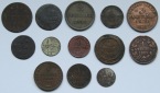 Altdeutschland: Lot aus 13 verschiedenen Kleinmünzen